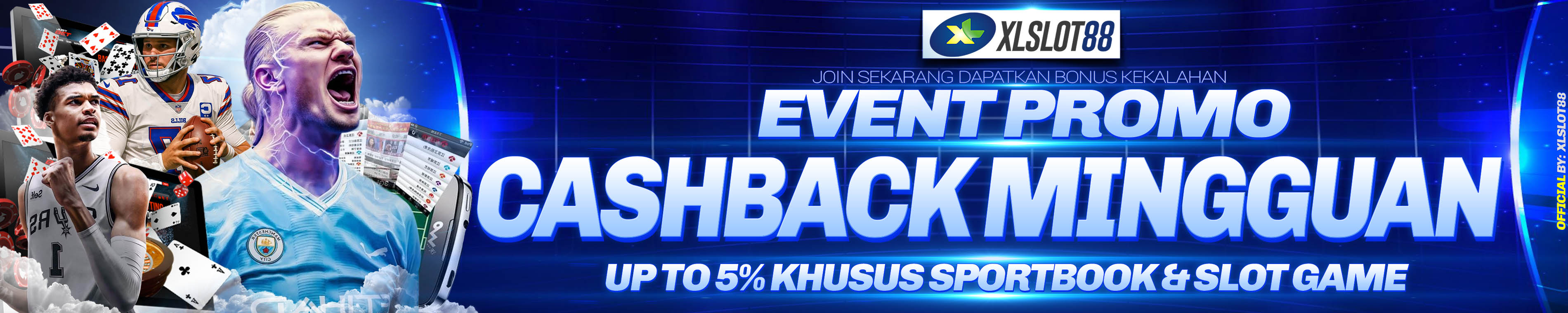 CASHBACK MINGGUAN 5%